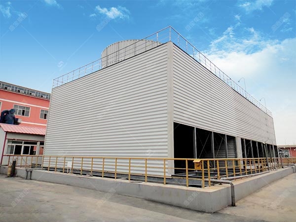 Square counter current cooling tower