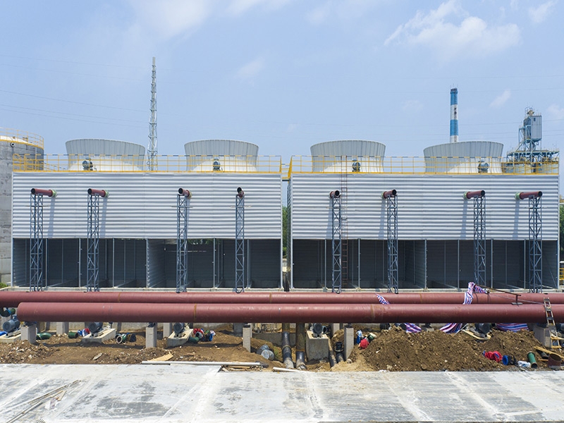 Steel structure cooling tower