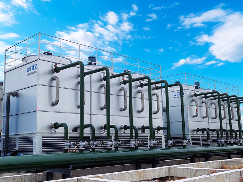 Closed cooling tower case