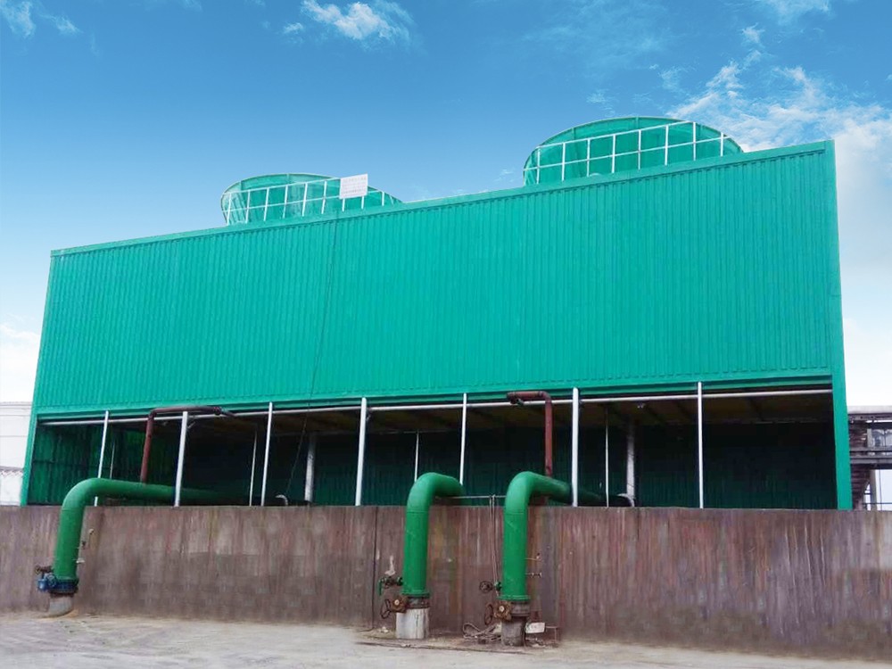 Steel structure cooling tower