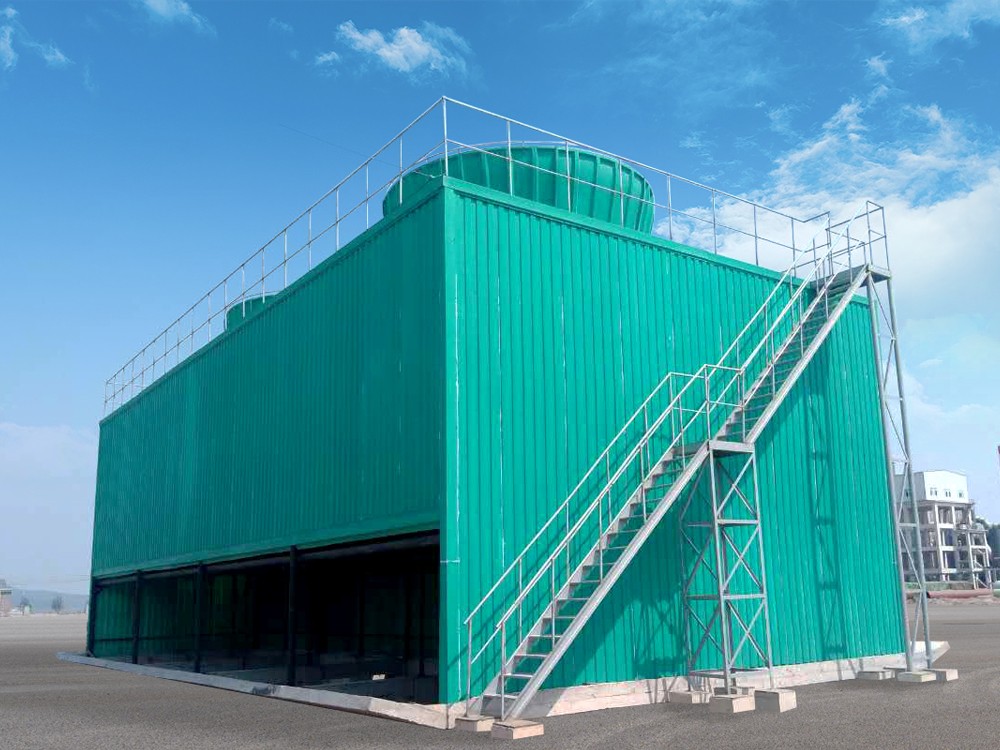 Steel structure cooling tower