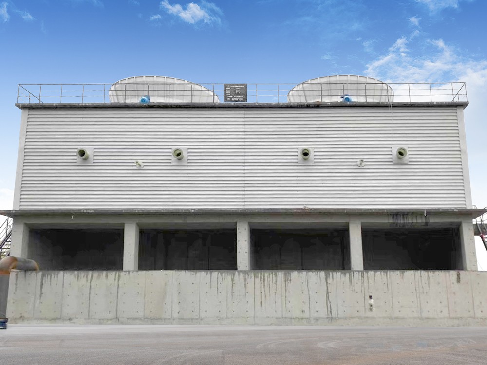 Concrete structure cooling tower