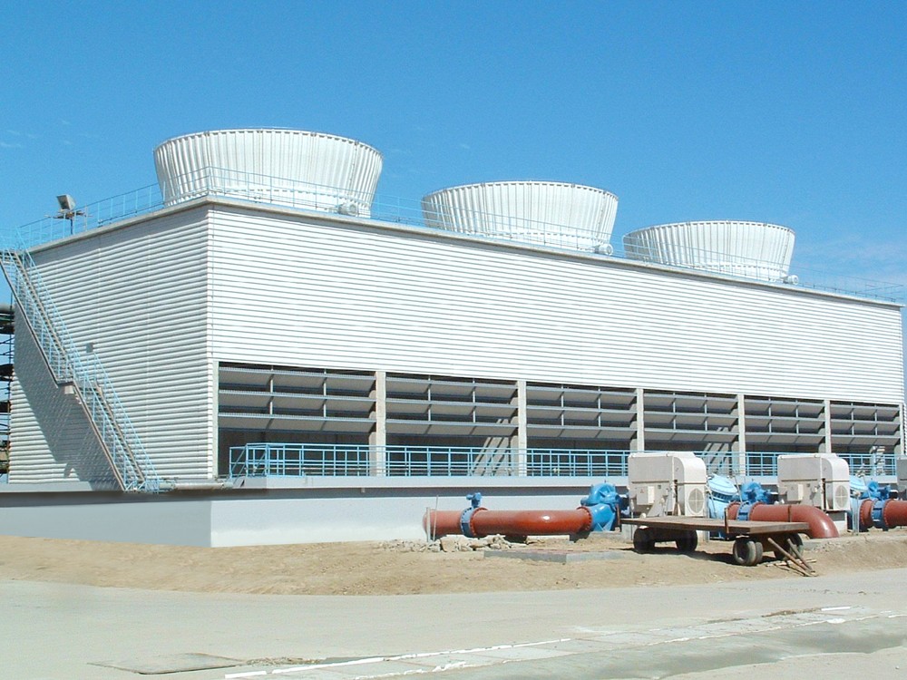 Concrete structure cooling tower