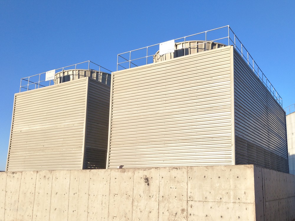 Concrete structure cooling tower