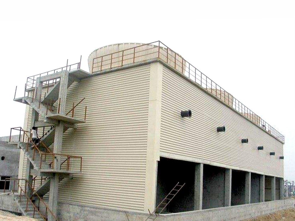 Concrete structure cooling tower