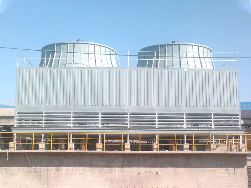 开式逆流冷却塔